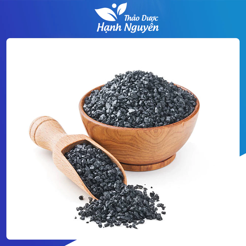 Muối đen Himalaya 1kg (Black Salt - Kala Namak) Nguyên chất, nhập khẩu Ấn Độ, nấu ăn, tẩy da chết - Thảo Dược Hạnh Nguy