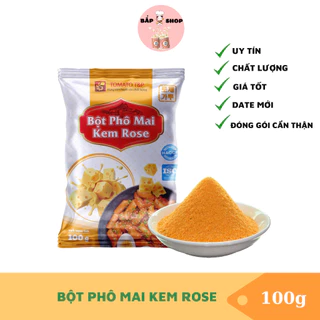 Bột phô mai kem Rose gói 100g - Bắp shop