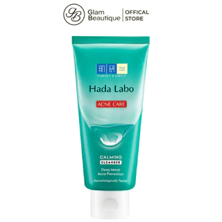 Kem Rửa Mặt Hada Labo Cho Da Mụn Và Nhạy Cảm 80g Glam Beautique