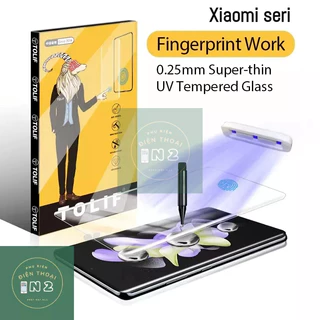 Kính Cường Lực UV Tolif Màn Cong Xiaomi Mi 13 Ultra / 13 Pro / 12S Pro / 12 Pro / 12S Ultra / Civi 2 / Civi 3