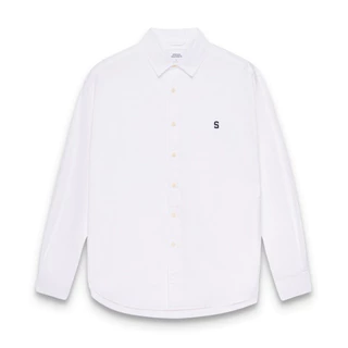 Áo sơ mi SilenceStandard Eco Oxford Logo S/Basic [SO06]