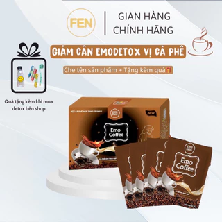 (CHÍNH HÃNG) CÀ PHÊ DETOX GIẢM CÂN EmOslim DETOX / an toan hieu qua