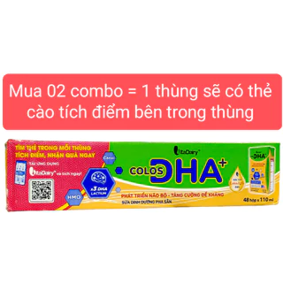 [HSD T08-2024] Combo 24 Hộp Sữa Bột Pha Sẵn Colos DHA+ 110ml