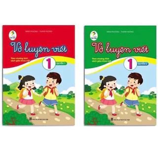 Sách - Vở luyện viết lớp 1 theo chương trình sách giáo khoa mới - Cánh diều (2 quyển)