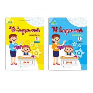 Sách - Vở luyện viết lớp 1 theo chương trình sách giáo khoa mới Kết nối tri thức (2 quyển)