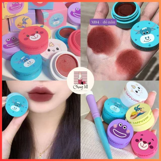 Son Kem Lì Cappuvini Dạng Hũ Hot Trend Hình Thú Dễ Thương Zooland Lip Mud