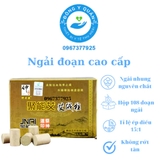 Ngải đoạn cao cấp 10 năm- Hộp 108 đoạn- Tỉ lệ ép 15:1