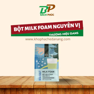 Bột Milk Foam nguyên vị thương thiệu DANS 500g - Nguyên liệu làm lớp váng sữa - Kho Pha chế Bách Phúc