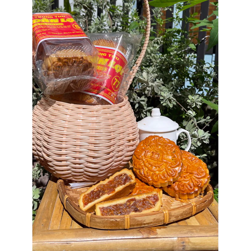 size lớn cây 4 [số77]  bánh 521g nhân Thập Cẩm Xá Xíu [ít trứng muối] hương vị quê hương truyền thống [số77]