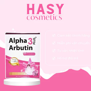 VỈ 10 VIÊN KÍCH TRẮNG ALPHA ARBUTIN 3 PLUS+ THÁI LAN