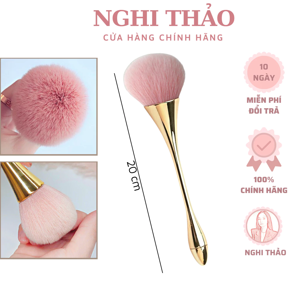 Chổi phủi bụi nail cán dài