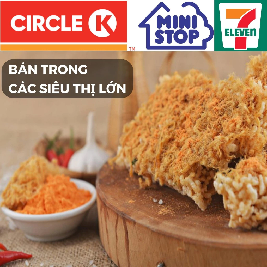 Cơm cháy phô mai Lucky star 50g đồ ăn vặt khô dinh dưỡng thơm ngon đậm vị