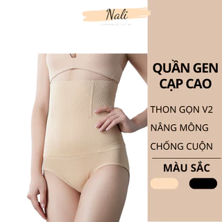 Quần Lót Gen Bụng Cạp Cao Có 4 Thanh Chống Cuộn Giúp Giảm Eo Nhanh Chống Nâng Mông Hiệu Quả NL118