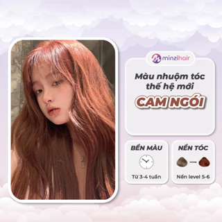 Thuốc nhuộm tóc Màu Cam Ngói Thế Hệ Mới - Không Cần Tẩy Tóc - Minzihair, Minzihair HCM