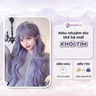 Thuốc nhuộm tóc Màu Khói Tím Thế Hệ Mới - Cẩn Tẩy Tóc - Minzihair, Minzihair HCM