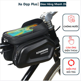 Túi đeo khung xe đạp đựng điện thoại, đồ cá nhân chống nước, tiện lợi Rzahuahu - T66