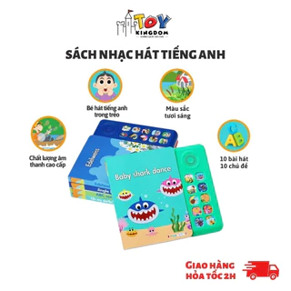 Đồ Chơi Sách Nhạc Tiếng Anh Toykingdom Giúp Bé Cùng Học Qua 10 Bài Hát