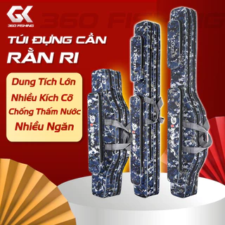 Bao Đựng Cần Câu Rằn Ri Túi Đựng Cần 2 Ngăn Dung Tích Lớn Chống Thấm Nước Giá Rẻ Chất Lượng