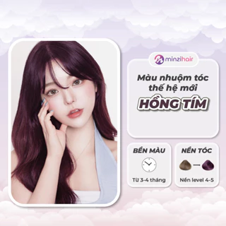 Thuốc nhuộm tóc Màu Hồng Tím Thế Hệ Mới - Không Cần Tẩy Tóc - Minzihair, Minzihair HCM