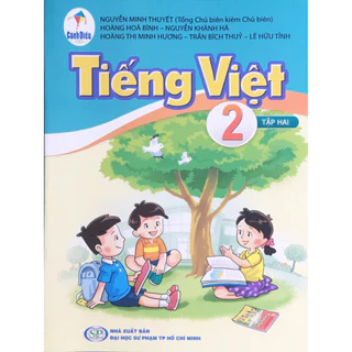 Sách - Tiếng Việt Lớp 2 Tập 2 - Cánh diều Kèm set 15 nhãn vở