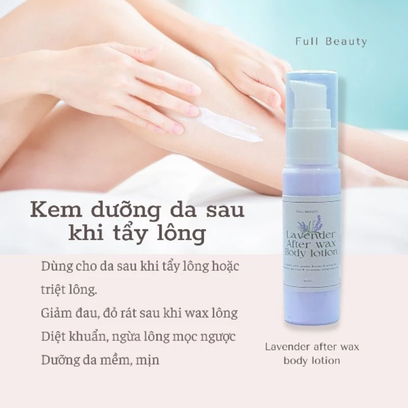Kem Dưỡng Da Sau Wax Lông Full Beauty After Wax Body Lotion