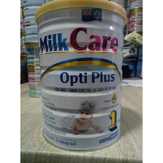 Sữa mát dành cho trẻ sơ sinh và trẻ nhỏ 0-12 tháng Milkcare Opti Plus 1 lon 900g - Dinh dưỡng cho trẻ khỏe mạnh, ph