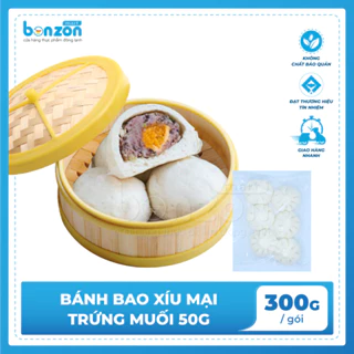 Bonzon - Bánh bao xíu mại trứng muối 300g