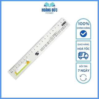 Thước nhựa thẳng 20cm - Thước kẻ Thiên Long SR-02 - Hoàng Đức