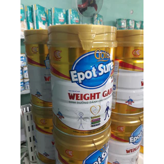 SỮA BỘT EPOT SURE WEIGHT GAIN 900G ( tăng cân dành cho người gầy, trẻ suy dinh dưỡng)