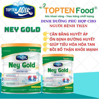 Sữa NEYGOLD 800gr Sữa Cho Người Bệnh Thận TOPTENMILK Ney Gold