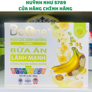 [Chính Hãng]Ngũ cốc beone vị chuối hộp 600g 12 gói