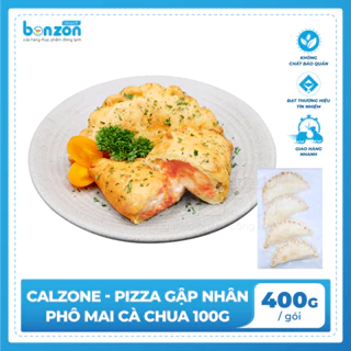 Bonzon - Calzone Pizza gập nhân phô mai cà chua 400g