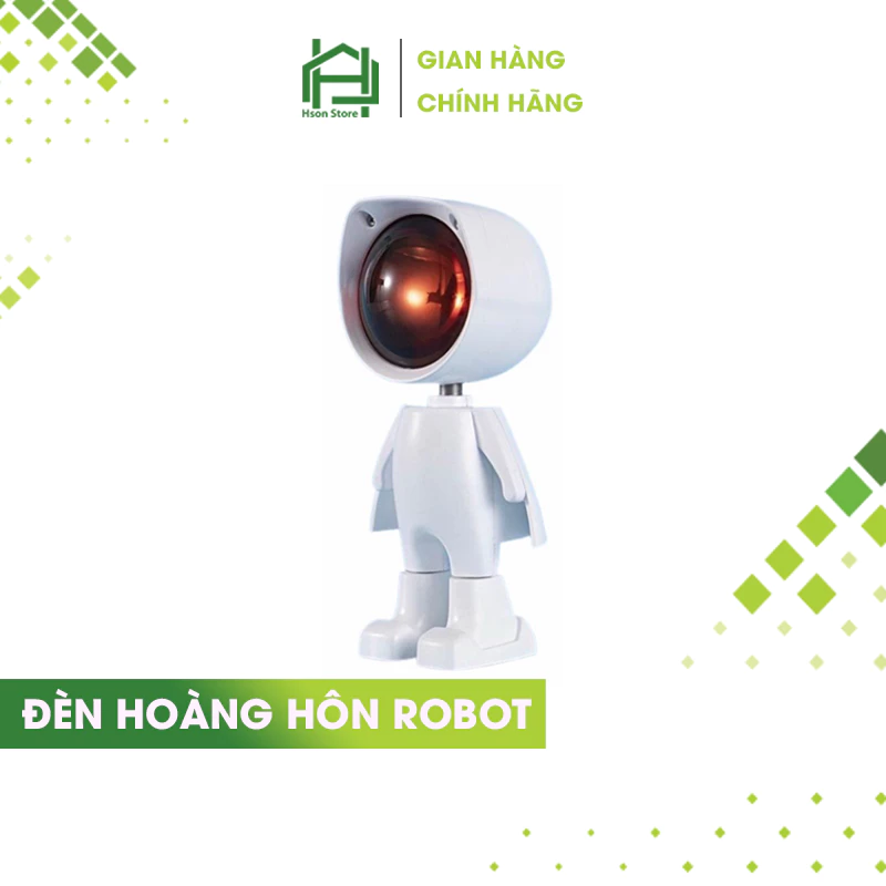 [TẶNG REMOTE] Đèn hoàng hôn robot 16 màu, chụp ảnh quay video livetream Tiktok sống ảo, đèn chiếu cầu vòng phi hành gia