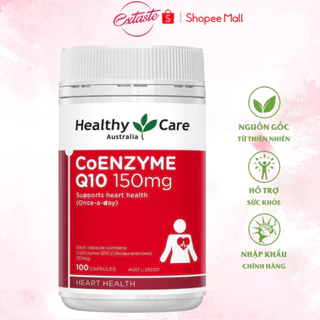 Viên uống bổ tim mạch Healthy Care Coenzyme Q10 100 viên