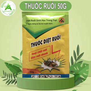 Thuốc Diệt Ruồi Sinh Học Diêt Ruồi Nhanh gói 50g AA16 AAU