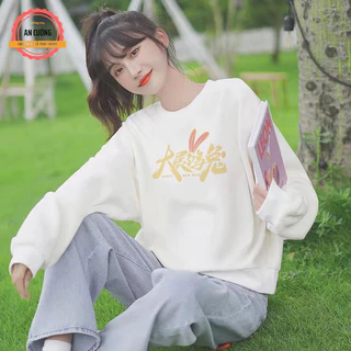 Áo sweater, áo thu đông dài tay, áo thun dài tay nam nữ chất cotton cổ tròn SWEATER13 - Xưởng may An Cường