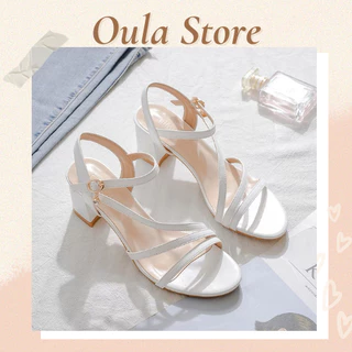 Giày sandal nữ kiểu dáng dây chéo dễ phối đồ - Oula Store - SD26