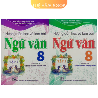 Sách - Hướng dẫn học và làm bài Ngữ Văn 8 (Kết nối tri thức với cuộc sống)