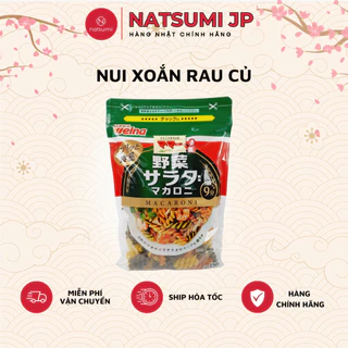 Nui xoắn rau củ Nissin Nhật cho bé từ 9M+,trọng lượng 150g( Date T5/25)