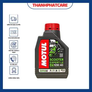 Nhớt Motul Scooter Expert LE 10W40 cho xe tay ga ( 800ML-1L )