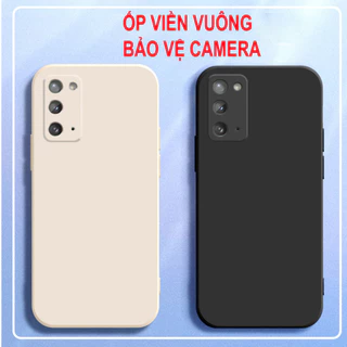 Ốp lưng Samsung Note 20 / Note 20 Plus / Note 20 Ultra / Note 20+ cạnh vuông,bảo vệ camera siêu rẻ