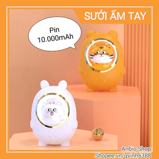 Máy sưởi ấm tay kiêm sạc dự phòng 10.000mAh