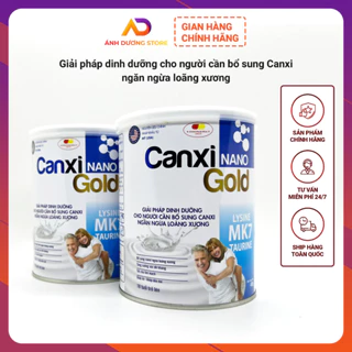 Sữa Bột Cho Người Lớn Sữa Cho Người Lớn Tuổi Bổ Sung CanXi Chính Hãng CanXi Nano Gold