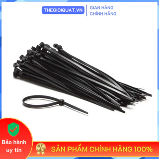 [HỎA TỐC] Bịch 100 sợi dây rút nhựa màu đen nhiều kích thước (10cm-15cm-20cm-25cm-30cm-40cm)