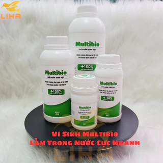 Vi Sinh Làm Trong Nước Multibio Cho Bể Cá, Hồ Thủy Sinh Cực Nhanh