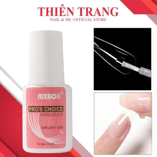 keo mxbon hồng - keo dán móng giả mx bon chính hãng - chai 7g -keo chuyên dụng nail