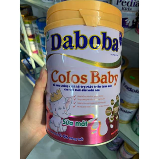 Sữa mát Colos Baby Daboba Lon 900g Cho Bé 0-6 Tháng Tuổi, Giúp Tăng Cân Và Phát Triển Toàn Diện, tăng cường đề kháng