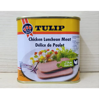 TULIP / GÀ (hộp VUÔNG 340g) THỊT GÀ ĐÓNG HỘP Chicken Lucheon Meat (HALAL)