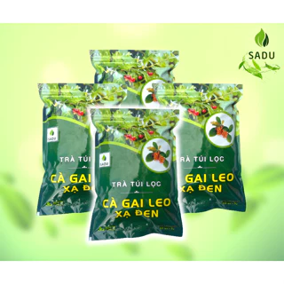 Trà cà gai leo xạ đen sadu gói 250g thanh nhiệt thải độc bảo vệ lá gan