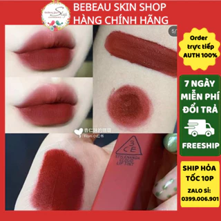 Son Kem 3ce Immanence Cloud Lip Tint Siêu Lì Mềm Mịn Nhẹ Môi